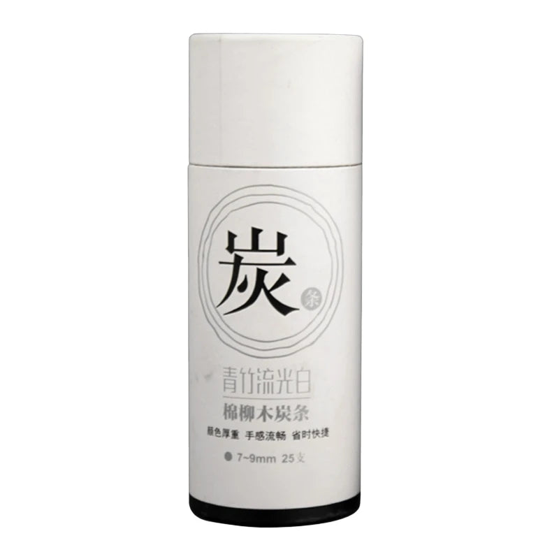 25-Piece Artist Vine Charcoal & Willow Pencil Kit