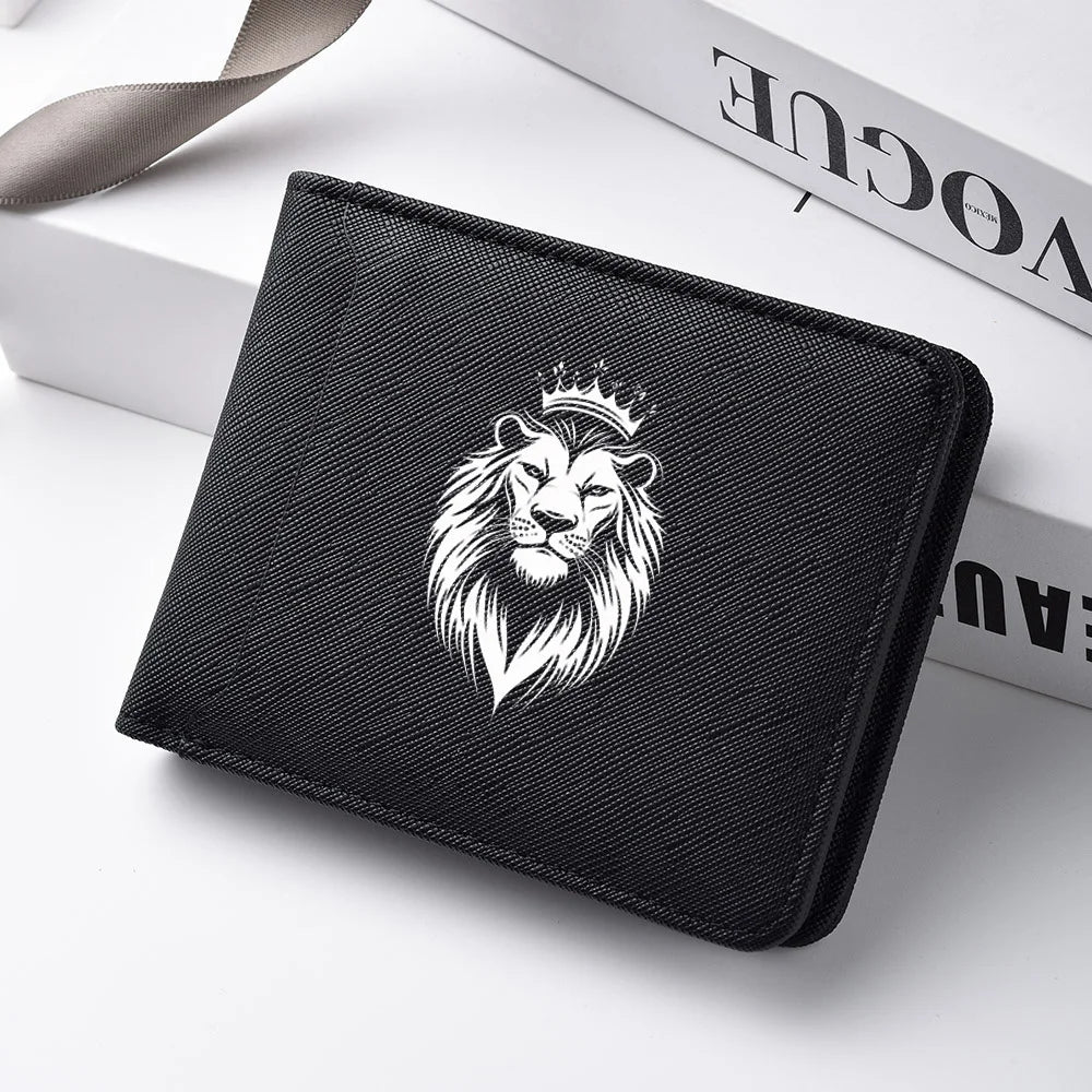 Men's Ultra-Thin Wallet Short Slim Multi-Card Holder Personalized Design