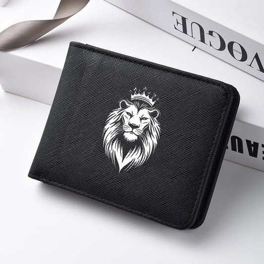 Men's Ultra-Thin Wallet Short Slim Multi-Card Holder Personalized Design