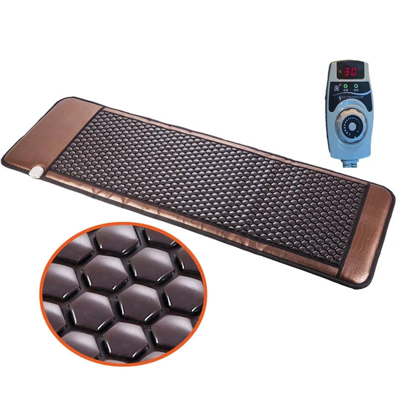 Natural Tourmaline & Germanium Stone Heating Pad 190x80cm Far-Infrared Therapy