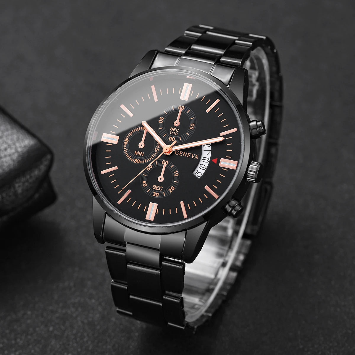 Men’s Luxury Business Quartz Watch Calendar Fashion Wristwatch Relogio Masculino