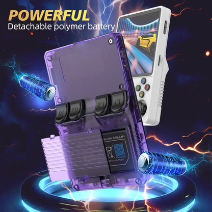 TOP Sale 4"IPS Big Screen R36S Plus Retro Handheld Game Console Linux 64-bit System RK3326 Portable Pocket ARKOS 2.0 R36SPLUS