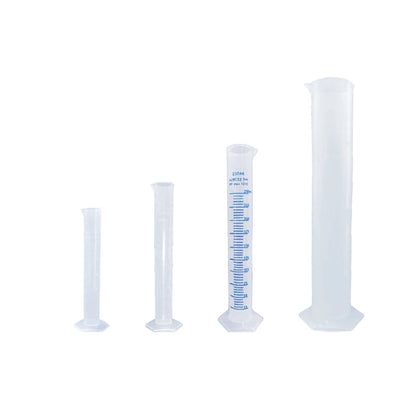 1pcs 50ml/100ml/250ml/1000ml Transparent Measuring Plastic Graduated Cylinder Lab Measuring Cup Laboratory Tools