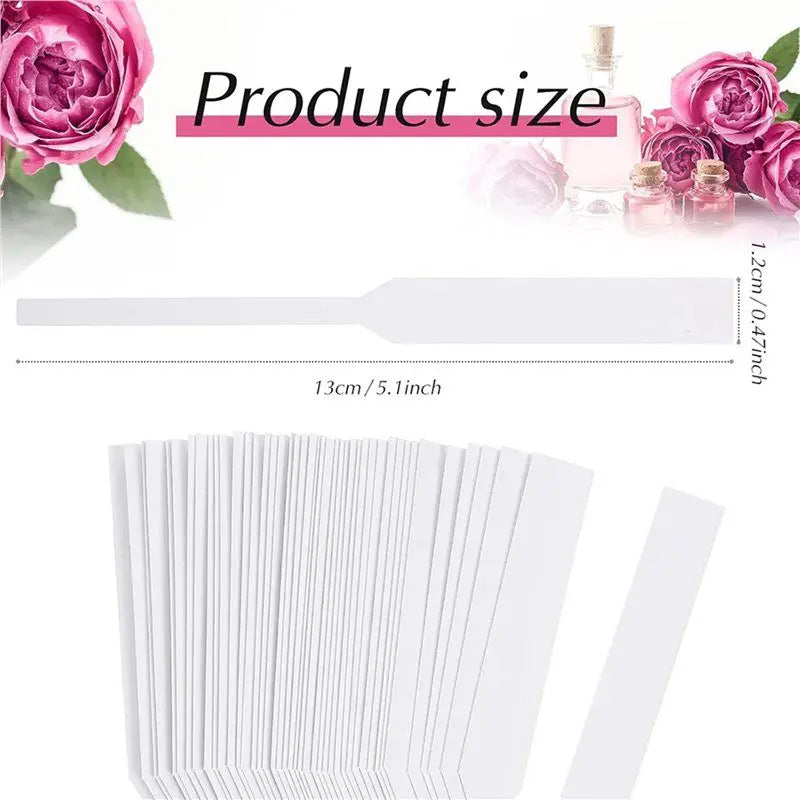 【NEW-SALE】3600 Pieces Fragrance Strips Perfume Test Strips Disposable White Blotter Essential Oils Paper Tester For Aromatherapy
