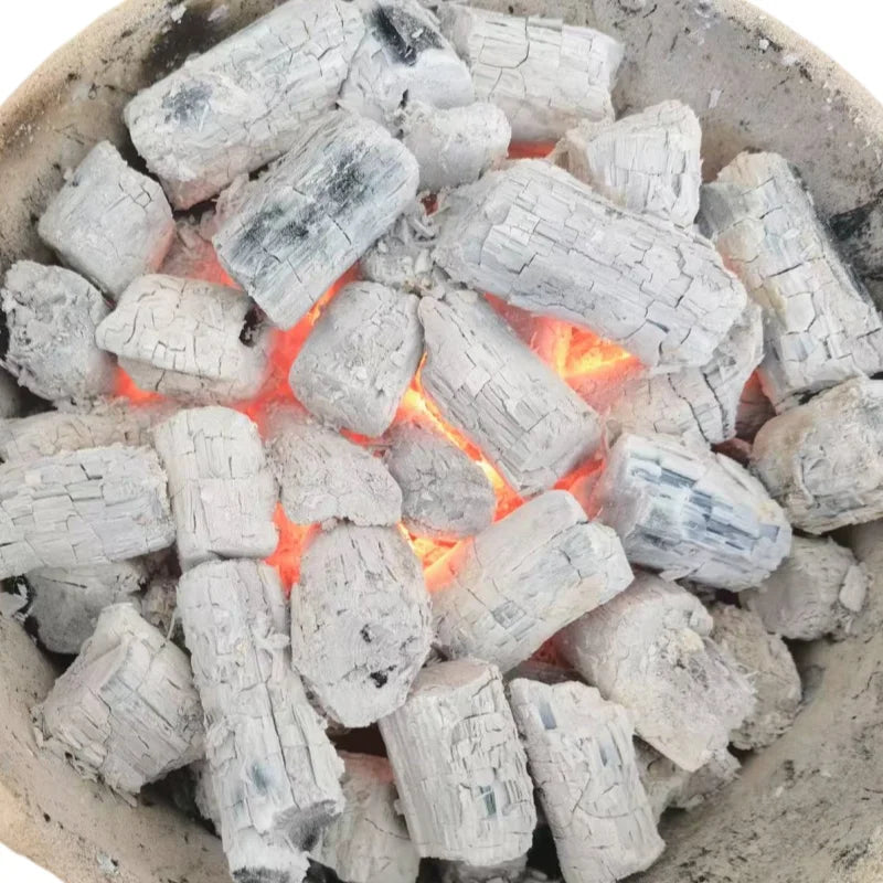 Premium Fruit Wood Charcoal 1 kg – Smoke-Free, High Heat, Indoor/Outdoor Use