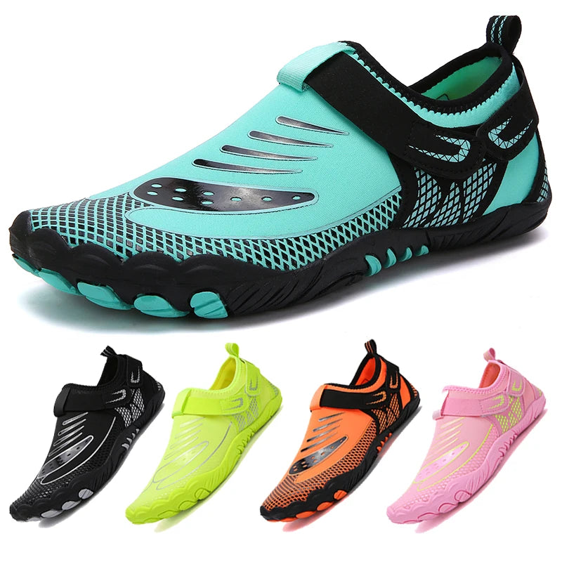 Swimming Shoes Men Beach Aqua Shoes Women Quick Dry Barefoot Upstream Surfing Slippers Hiking Water Shoes Wading Unisex Sneakers