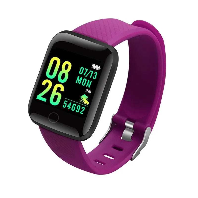 Smartwatch for Men & Women Fitness Tracker Message Call Monitor Android iOS