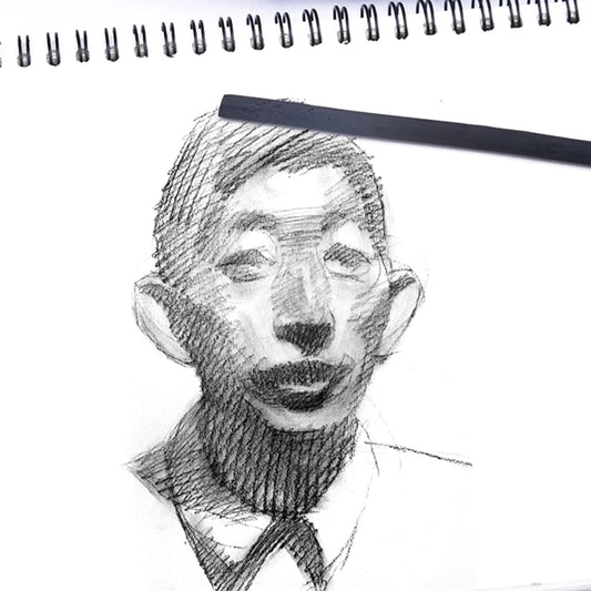 Vine Charcoal Medium Sketch Set – 25 pcs (Drawing / Shading / Blending)