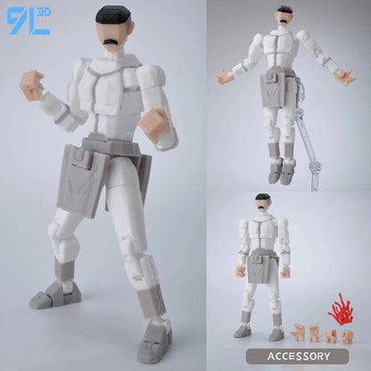 9L3D Lucky 13 Invincible Boy Conquer Omni Action Figure 3D Printed Anime Model Multi-Jointed Poseable Collectible Toy Gift Fan