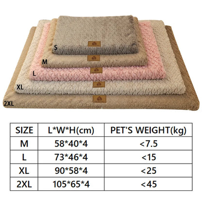 3D Foam Pet Bed With Removable Washable Faux Fur Cover Orthopedic Waterproof Dog Bed For Crate Anti-Slip Bottom Dog Bed