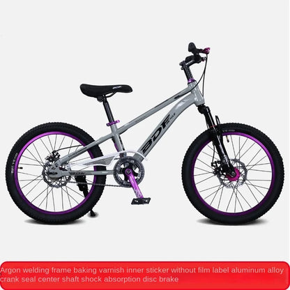 Cooya Children's Bicycle 22/24 Inch Mountain Bike Dual Disc Brake High Carbon Steel Hard Frame Suitable For 10-16 Years Old 2025