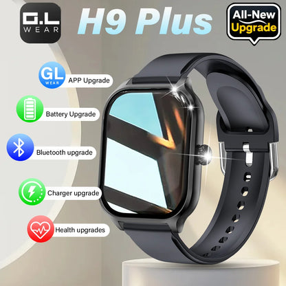 LAXASFIT 2025 Smartwatch Bluetooth Talk Full Touch Heart Rate Fitness Tracker