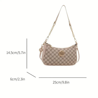 Vintage Style Women’s Crossbody Handbag – Adjustable Strap Messenger Shoulder Tote