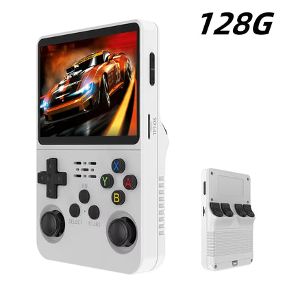 100% Original ARKOS R36S Retro Handheld Game Console 3.5'' IPS,15000+ Games,2 RAM chips, Linux Portable Pocket Player, 64G/128G
