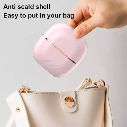 Mini Hair Straightening Comb Wireless | Portable Hair Styler Multifunctional