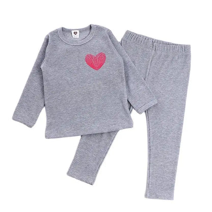 Children girls clothes boys children ribbed girl's fashion top and legging set with full sleeves kids soft autumn winter clothes
