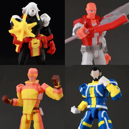 9L3D Lucky 13 Invincible Boy Conquer Omni Action Figure 3D Printed Anime Model Multi-Jointed Poseable Collectible Toy Gift Fan