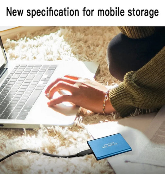 Portable SSD 1TB Original Hard Disk USB3.1 High Speed Hard Drive Type-C Solid Disk 2TB 4TB External ssd for Phone/Loptop/Mac/PC