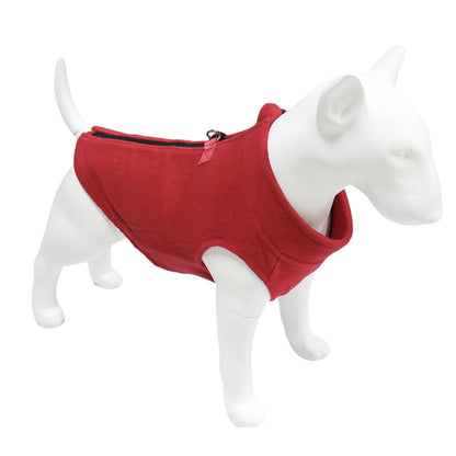 Soft Fleece Dog Jacket – Warm Vest for Small to Medium Breeds