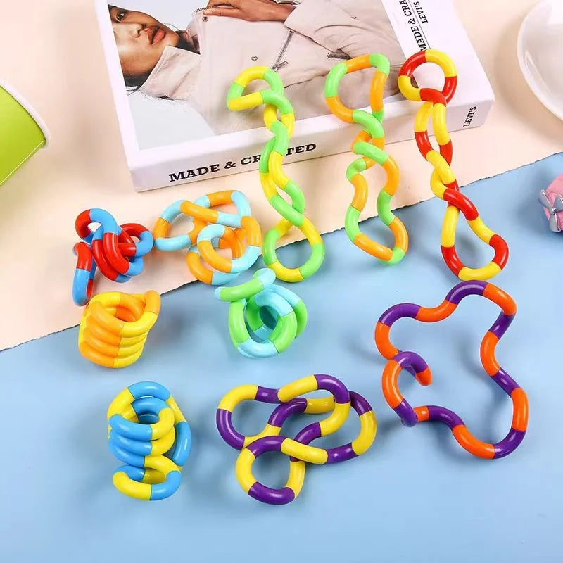 Versatile Twist Rope Twist Loop Wrapping Toys Twist Music Stress Relieving Toys Adult Stress Relieving Artifact Wholesale