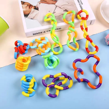 Versatile Twist Rope Twist Loop Wrapping Toys Twist Music Stress Relieving Toys Adult Stress Relieving Artifact Wholesale