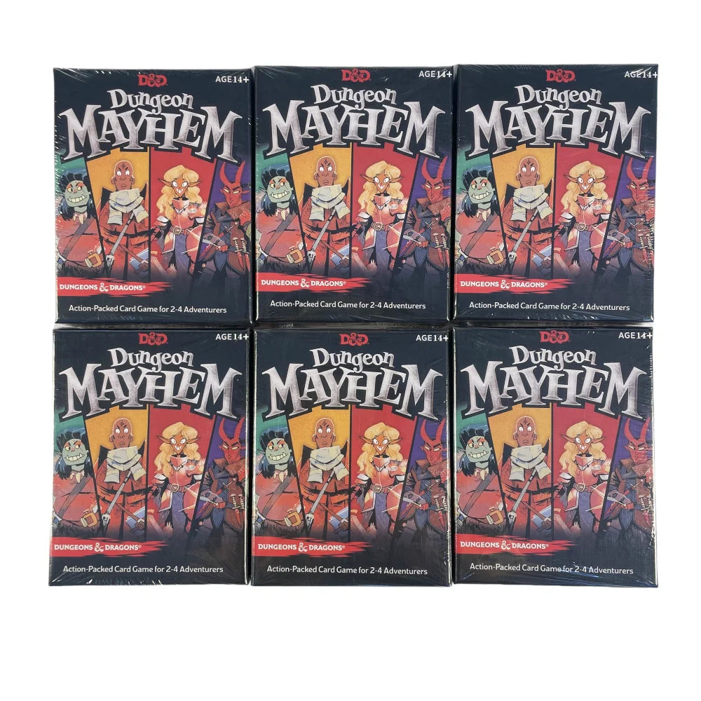 1pc Baldur's Gate Dungeon Mayhem Board Game Cards Monster Madness Card English Version Children's Toy Gift