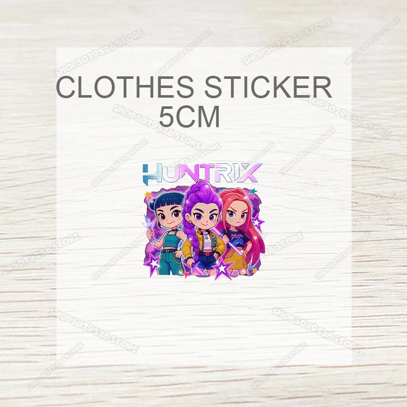 Kpop Demon Hunters Letter A-Z Knitted Hat Cartoon Music Girl Beanies Cap Kids Winter Warm Bonnet Cartoon Toddler Skullies Beanie