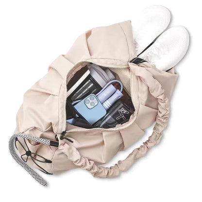 1pcs Gym Bag for Women, Yoga Mat Bag, Travel Duffle Bag with Shoe Compartment, Waterproof Foldable Bags for Plane,Weeke, Gifts