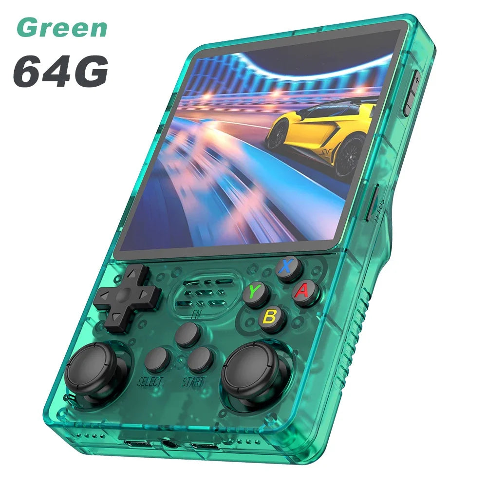 TOP Sale 4"IPS Big Screen R36S Plus Retro Handheld Game Console Linux 64-bit System RK3326 Portable Pocket ARKOS 2.0 R36SPLUS