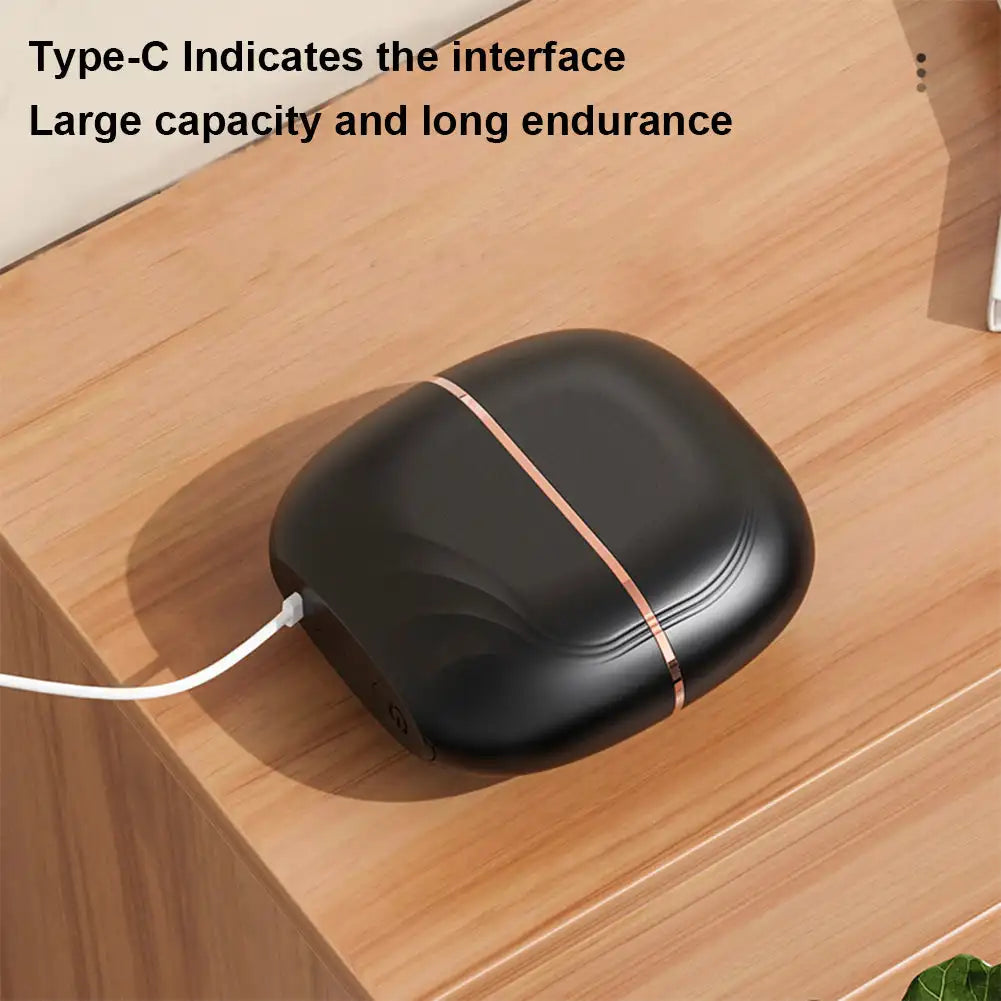 Mini Hair Straightening Comb Wireless | Portable Hair Styler Multifunctional