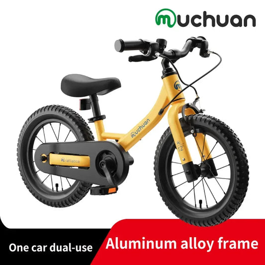 muchuan kids balance bike bike 2 in 1 2-6 years old aluminum alloy