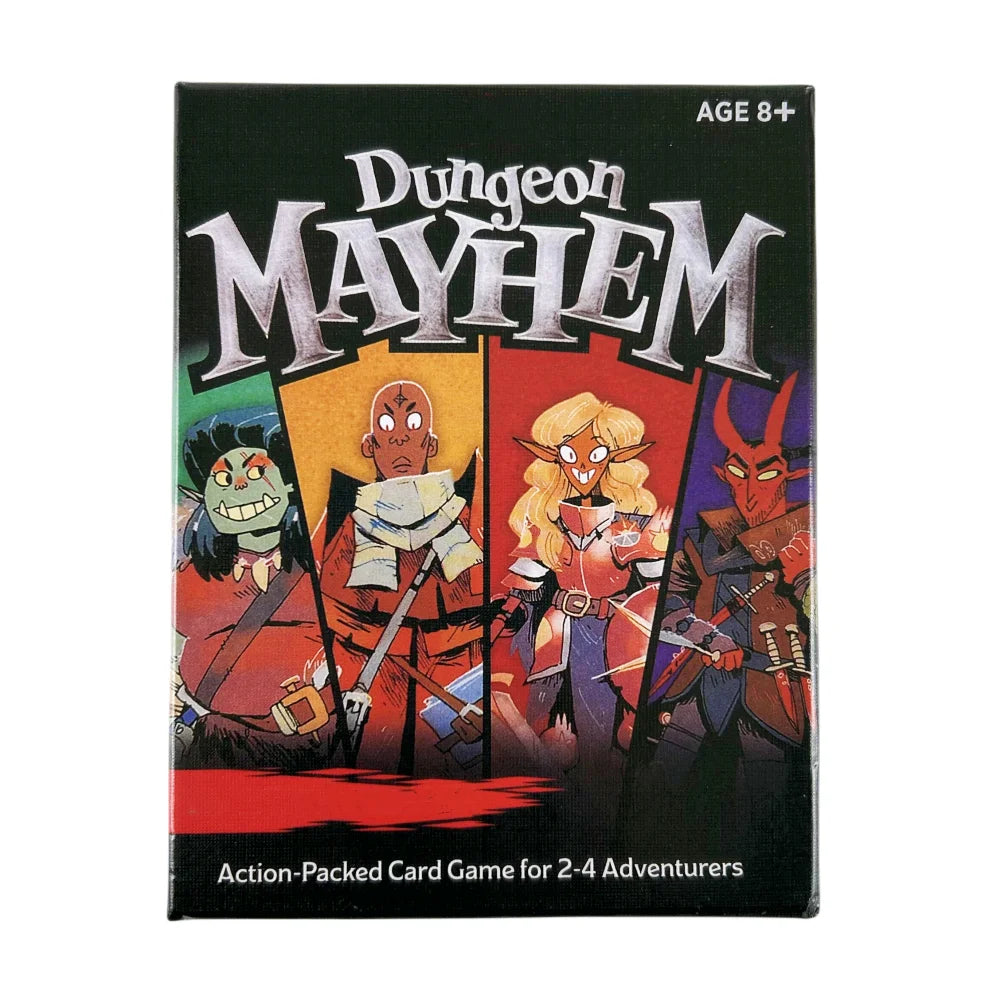 1pc Baldur's Gate Dungeon Mayhem Board Game Cards Monster Madness Card English Version Children's Toy Gift
