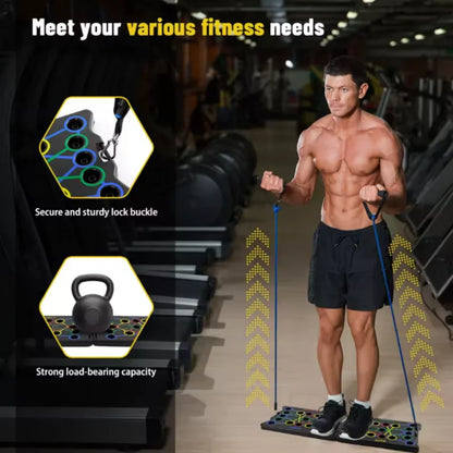 25-in-1 Multi-Functional Foldable Push-Up Board