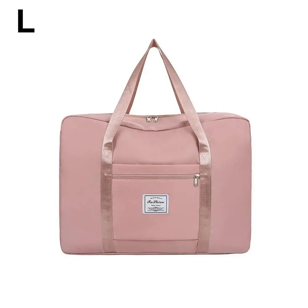 Large Capacity Folding Travel Bags Portable Moving Storage Bag Lightweight Gym Yoga Storage Shoulder Bag For Women Men