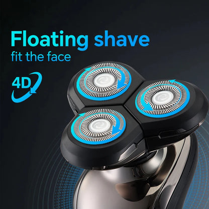 USB men's electric shaver, portable travel accessory, the best gift for husbands and fathers