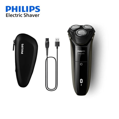 Philips New 3000 Series Electric Shaver Fast Shaving Flash Charging Men's Beard Trimmer Floating Head Intelligent Sensor Razor