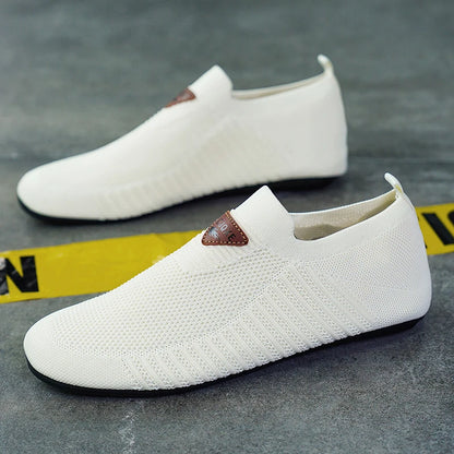 YRZL Mens Loafers Breathable Mesh Summer Lightweight Driving Moccasins Slip on Casual Shoes for Men Comfortable Walking Shoes