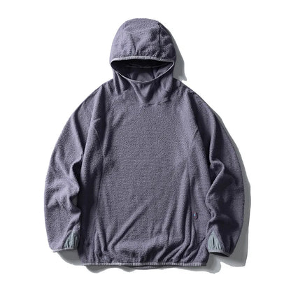 Hooded Sweatshirt: 2025 Winter Lightweight & Warm Hoodie Unisex Solid Color Thickened Hoodie for Autumn and Winter