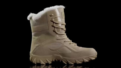 Men's Tactical Hiking Boots – Shock-Absorbing, Non-Slip Rubber Sole, Ergonomic Design, All-Terrain, All-Weather