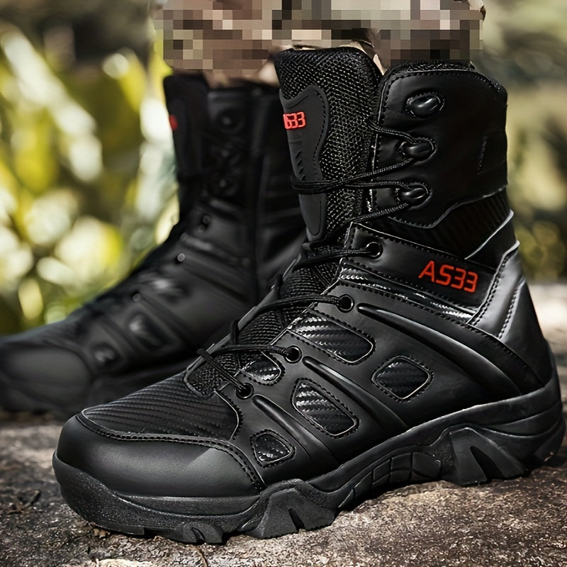 Men's Hiking Boots – Non-Slip Traction, Wear-Resistant Trekking Footwear