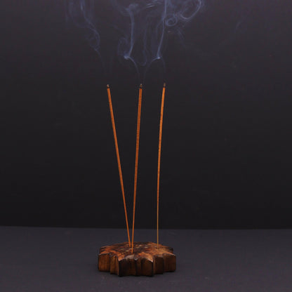 Engraved and Brass Zodiac Sign Incense Burners - Sun