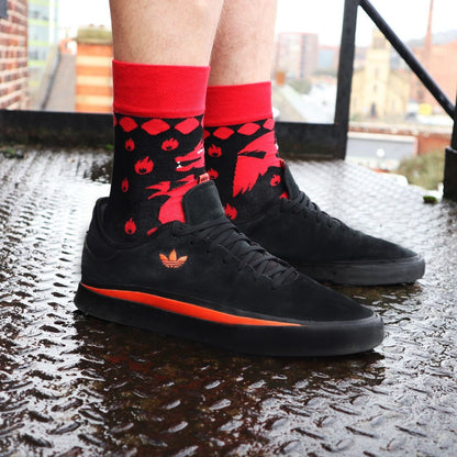 Hop Hare Bamboo Socks (41-46) - Red Dragons