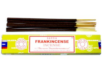 Satya Incense Sticks Starter Pack Set (7 scents + Mango Wood Incense Holder)