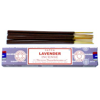 Satya Incense Sticks Starter Pack Set (7 scents + Mango Wood Incense Holder)