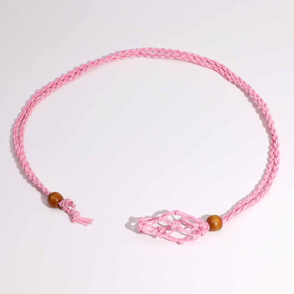 Crystal Gemstone Necklace Cord 45cm/18inch - Mix of 11 Colours