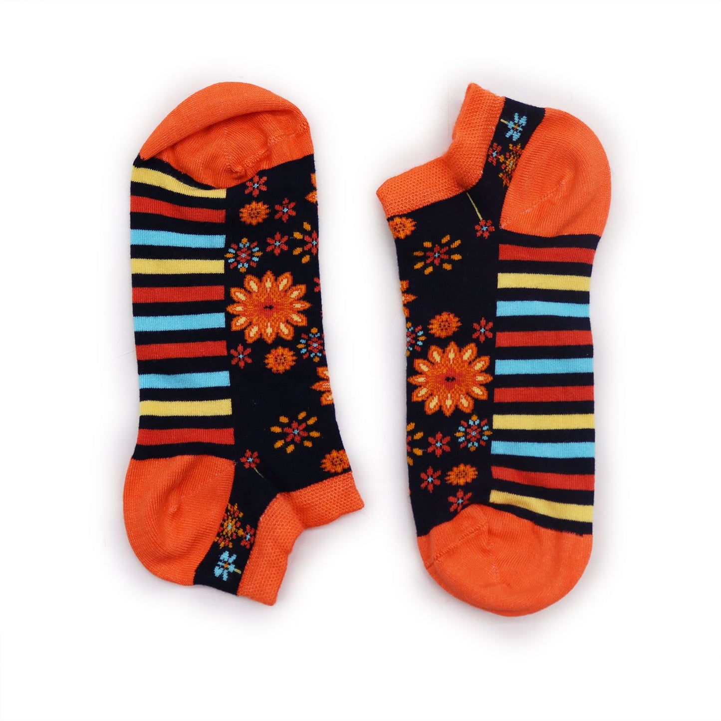 S/M Hop Hare Bamboo Socks Low (36-40) - Mandala Flowers