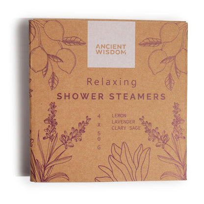 Zen Shower Steamers - Therapy Wellness Quartet - Relaxing (Purple)