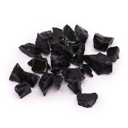 Raw Crystals (500gm) - Black Obsidian