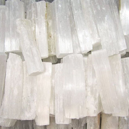 Selenite Stick Raw Crystal - Natural Stone 7-10cm