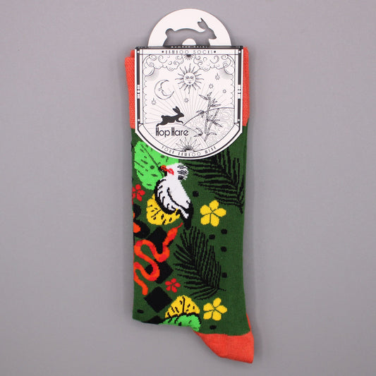 Hop Hare Bamboo Socks (41-46) - Bali Jungle